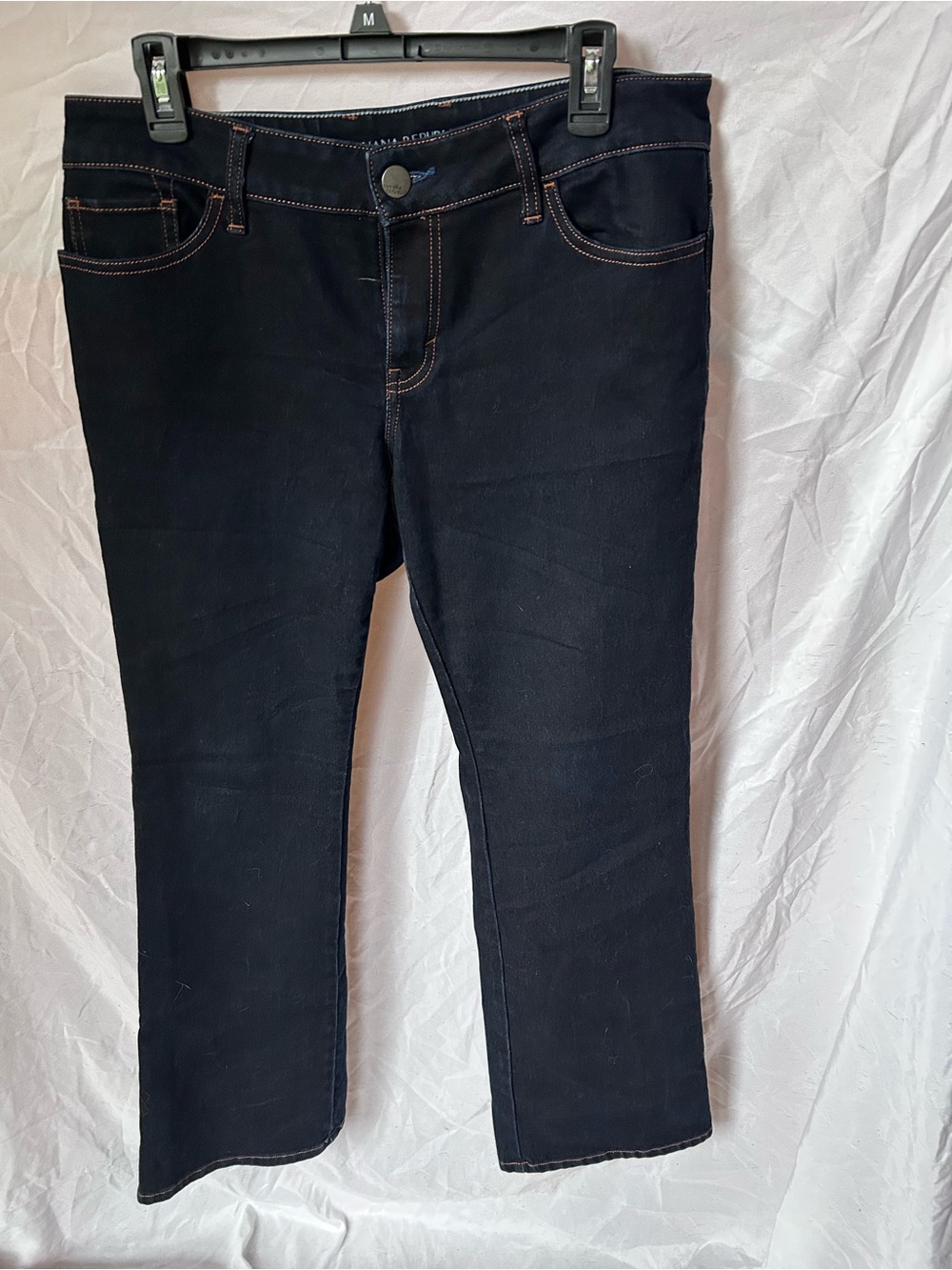 Banana Republic Curvy Boot Jeans 31P Dark Wash Bootcut